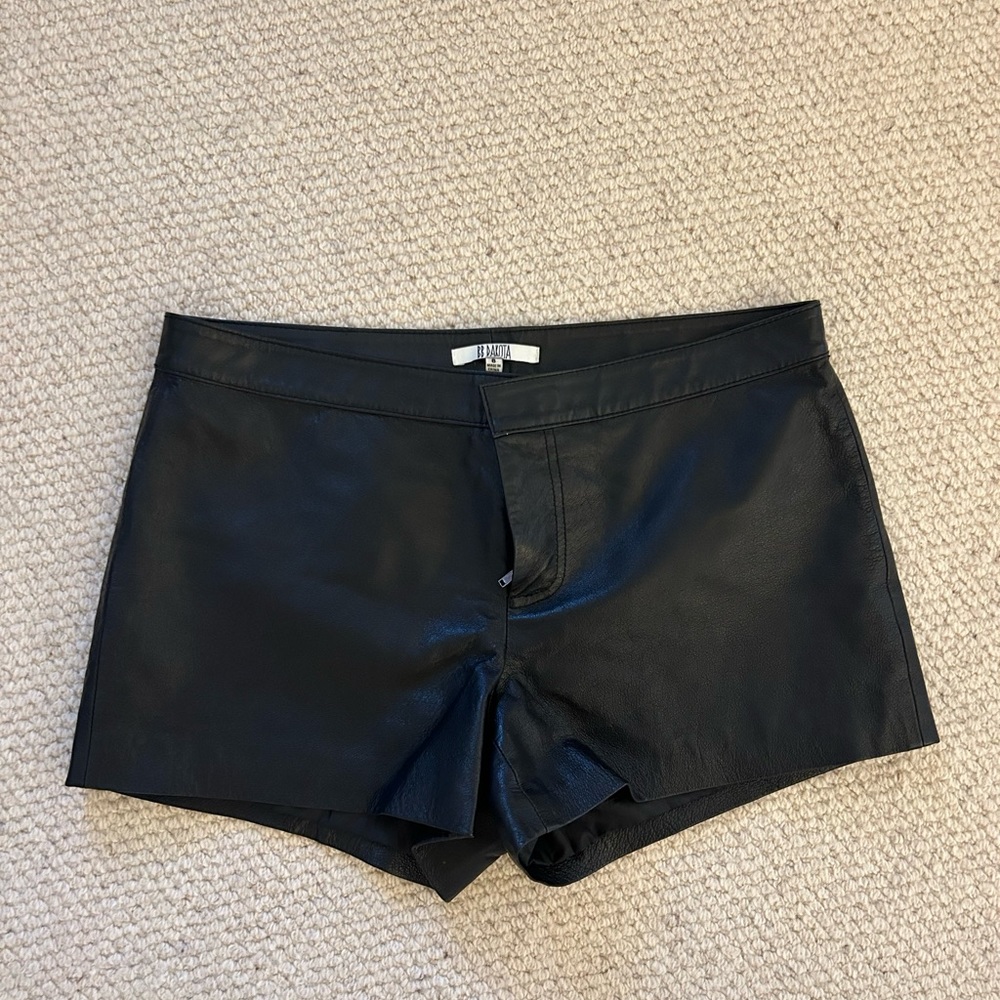 BB Dakota Leather Shorts